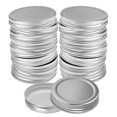 Canning Lids Stainless Steel Canning Jar Lids For Mason Ball Reusable Metal Caps • $12.19