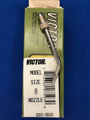Victor Genuine Micro Torch  Vintage OEM 0326-0010 Jeweler Torch Tip Size A RARE • $67.44