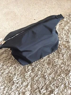 Bnwt Black Accessorize Nylon Pouch Useful For Makeup Or Whatever You Desire • £7