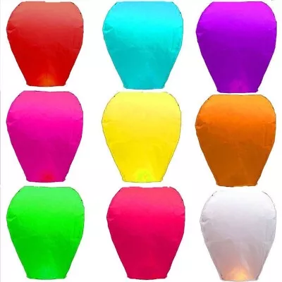 20 Wishing Light Floating Candle Lanterns Memorials Remembrance Wedding Cantoya • $10.58