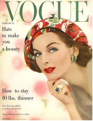 Vintage Vogue Magazine Cover Reproduction 17 X 12 Framing Print Wall Decor • $16.95