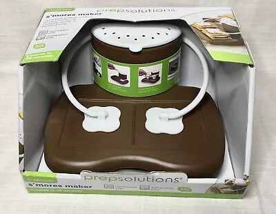 New Indo Progressive Prep Solutions PS-68BR Microwave S'mores Maker Brown/White • $10