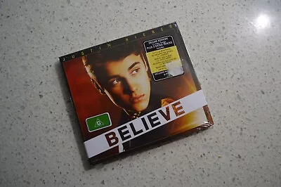 Justin Bieber Believe Deluxe Edition New Sealed Cd + Poster And Photo Booklet!  • $35