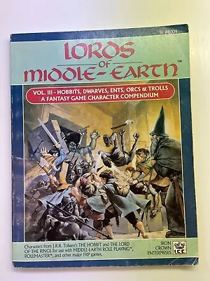 £67.08 • Buy ICE MERP Lords Of Middle Earth Vol. 3 Hobbits, Dwarves, Ents, Orcs, And Trolls 