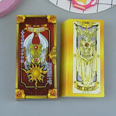 Anime Cardcaptor Sakura Clow Cards Cosplay Fortune Tarot Card Captor Full Set 56 • $8.99