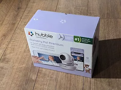 Hubble Connected Nursery Pal Premium Smart Video Baby Monitor 5  Touch Two-way • £59.99