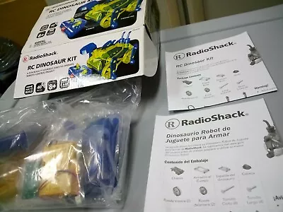 Vintage RC (Build It Yourself) DINOSAUR KIT By RADIOSHACK Model 2800048 - NEW  • $38.88