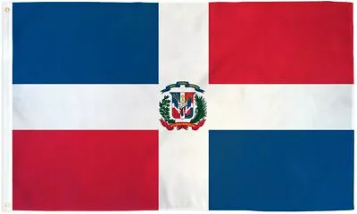 DOMINICAN REPUBLIC Flag 2x3 Ft Polyester Banner Sign Caribbean Latin America UN • $10.87