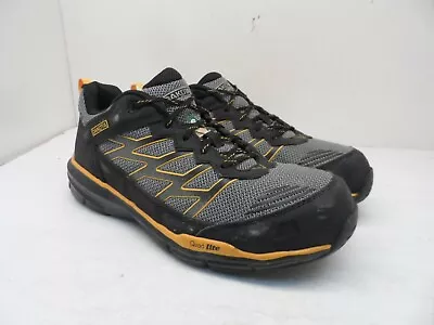 DAKOTA Men's 3604 Aluminum Toe Steel Plate Quad Lite Work Safety Shoes Grey 9.5M • $37.49