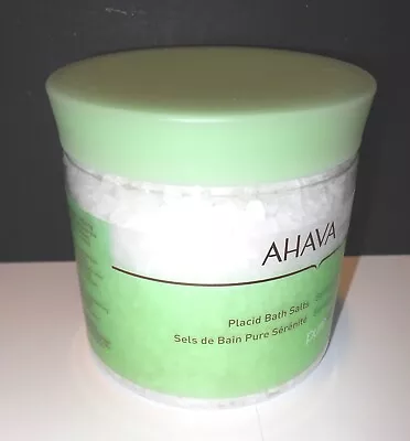 AUTH AHAVA DEAD SEA PRODUCTS BATH SALT-GREEN  APPLE- 17.5 Oz -500 G - SEALED JAR • $9.99