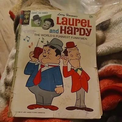 LAUREL AND HARDY Larry Harmon’s #1 1966 Gold Key Comics (First Issue) Silver Age • £38.86