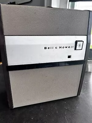 Vintage Bell & Howell 500 Focus Tronic Slide Projector W/ Explorer Slide Files • $49