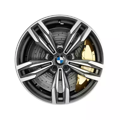 BMW 20  Charcoal Machined OEM Rim Wheel 86026 36112284450 36118047255  2012-2019 • $898.66