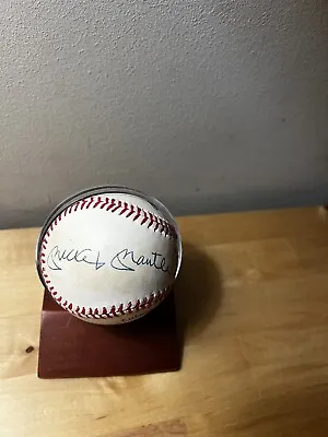 Mickey Mantle Willie Mays Duke Snider Autographed Official Baseball NL Ball • $275