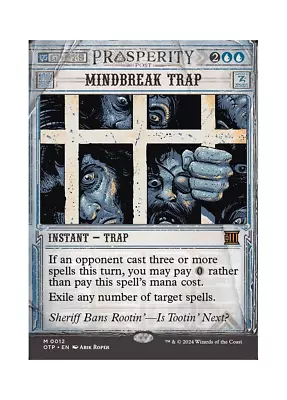 Magic The Gathering MTG OTP Mindbreak Trap 12 Regular Near Mint • $34.99