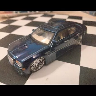 1/64th Maisto Playerz Chrysler 300c Blue Diecast Model Car • $13