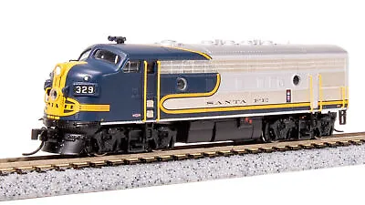 Broadway Limted 7764 N Scale ATSF EMD F7A Bluebonnet Diesel Locomotive #335 • $186.95