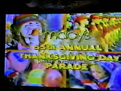 Macys 1981 55th Thanksgiving Day Parade W/Org Comms Blank Dvd • $24.99