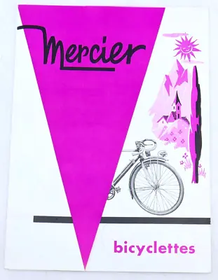 Mercier Bicycle Catalog 1960 • $67.05
