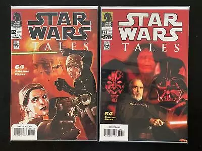 2 Dark Horse Comics Star Wars Tales #15 & #17 Count Dooku Darth Maul Vader 64pgs • £15.99