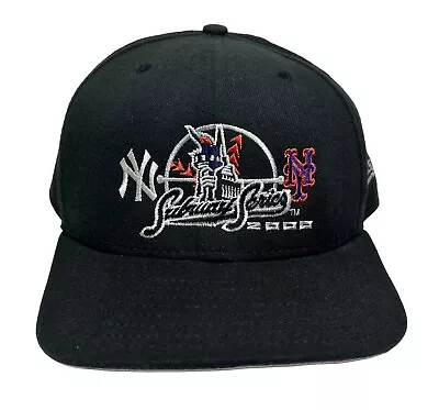 Vintage New York Yankees Mets Hat Subway World Series 2000 New Era Snapback Hat • $16.99