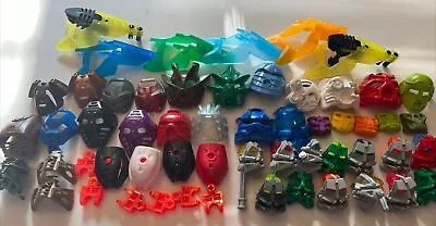 LOT OF 55 LEGO BIONICLE MASKS BIONICLES MASK W/RARES Many Colors Series Versions • $99.99