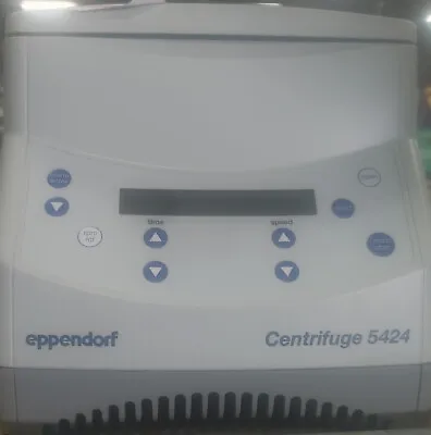 Eppendorf 5424 Microcentrifuge W/ Rotor Fa-45-24-11 And Aerosol Lid • $500