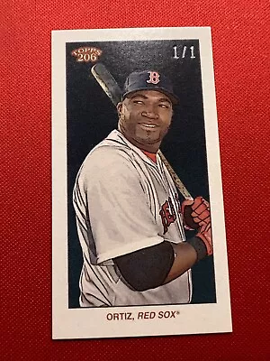 2023 Topps 206 Low Series David Ortiz Ty Cobb Back 1/1 - Boston Red Sox-RARE • $249