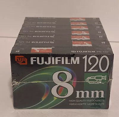 Fuji Film 8mm High Quality  Video Cassettes 120 Min  Pack Of: 7 • $40