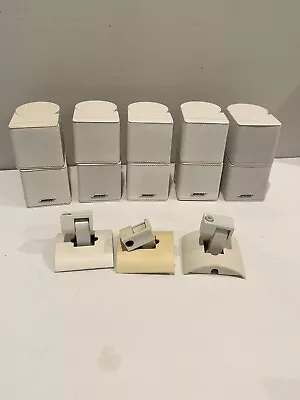 Bose Lifestyle Jewel Mini Double Cube Speakers (Set 5 Speakers) White • $119.99
