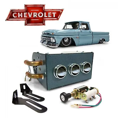 Chevy Truck 60-66 Compact Under Dash Auxiliary Cab Heater Box Powerglide C10 327 • $139.95