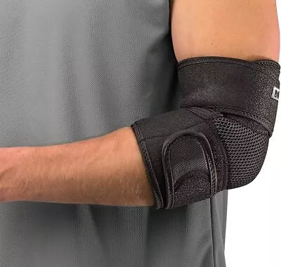 Mueller Adjustable Elbow Support Black One Size • $28.99
