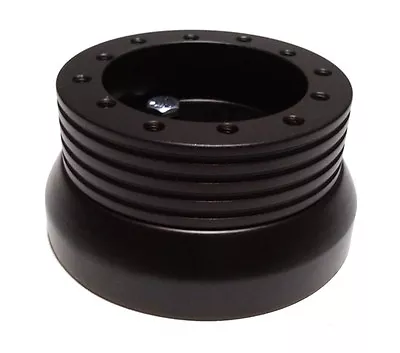 1965 - 1969 Mustang Fairlane - 6 Hole Nardi Black Billet Steering Wheel Adapter • $58.29