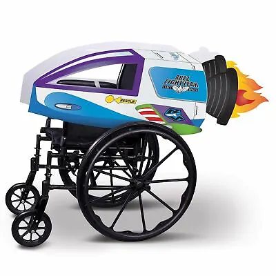 £49.99 • Buy Kids Disney Buzz Lightyear Wheelchair Costume Adaptive Toy Story Fancy Dress