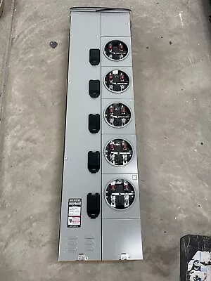 Siemens 5 (gang) Meter WMM51125J 125A 240V; 1200A Max Bus; Power Mod • $3499