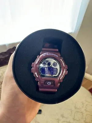 G Shock DW-6900SB Burgundy • $300