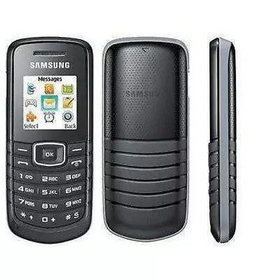 SAMSUNG E1080i SIMPLE MOBILE PHONE-UNLOCKED WITH/WITHOUT A NEVV CHARGAR&WARRANTY • £15.99