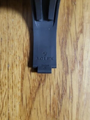 Rolex Oysterflex Rubber Strap  Genuine Size G • £200