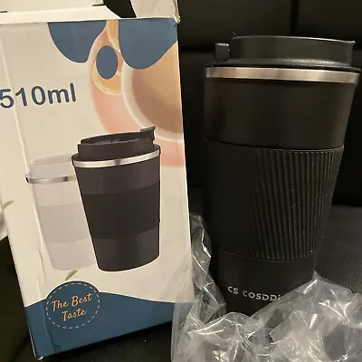 £9 • Buy Insulated Travel Mug Coffee Cup With Leak Proof Lid Stainless Steel 510ml