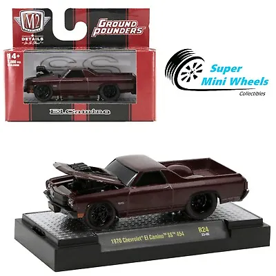 M2 Machines 1:64 Ground-Pounders - 1970 Chevrolet El Camino SS 454 R24 23-06 • $8.99