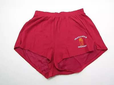 VTG Grafenwohr Germany Gym Shorts Mens X-Large 40-42 Elastic Waist Active Wear • $22.49