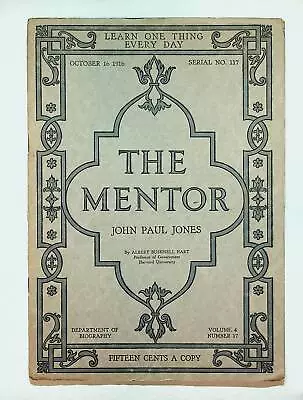 Mentor Magazine #117 VG 1916 • $25