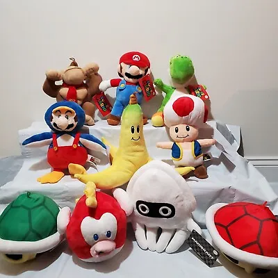 New Super Mario Yoshi DK Banana Peel Boo Plush Doll Stuffed Animal Toy 10  • $11.79
