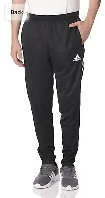 Adidas Tiro 21 Men's Training Pants Track/Soccer Pant GH7305 Black White 4XL 4X • $15.59