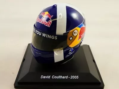 1/5 EDICOLA HELMET F1 CASCO RED BULL FORMULA 1 TEAM SEASON 2005 David Coulthard • $69.99