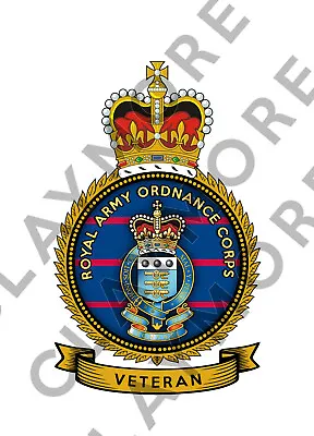 £2.80 • Buy RAOC Royal Army Ordnance Corps Car Sticker BRITISH ARMY Ammunition Equipment