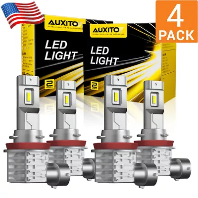 4* Auxito H11 H9 LED Bulbs For Nissan Altima High Low Beam Headlight Combo 6500K • $37.99