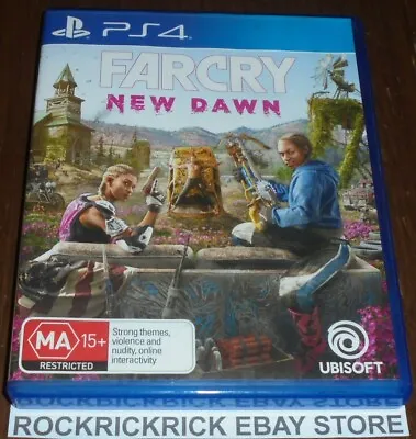 Playstation 4 Game Far Cry New Dawn Pal • $21