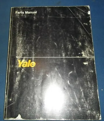 Yale  Mpe-060-c Mpe-080-c Forklift Pallet Jack Lift Truck Parts Manual 315570298 • $24.99