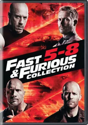 Fast & Furious Collection: 5-8 (DVD) • $7.99